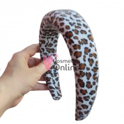 Bentita deosebita pentru par Hand Made BTP060CC - Model animal print